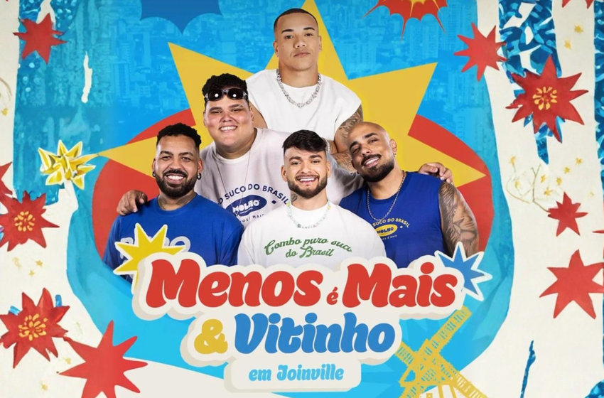 Menos é Mais e Vitinho em Joinville