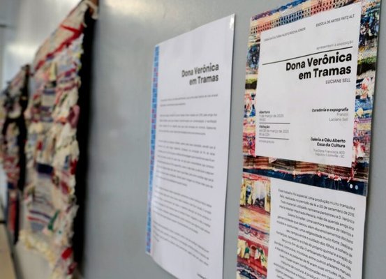 Casa da Cultura abre exposição “Dona Verônica em Tramas”