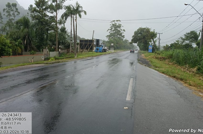 SC-415 recebe R$ 9 milhões em manutenção em São Francisco do Sul