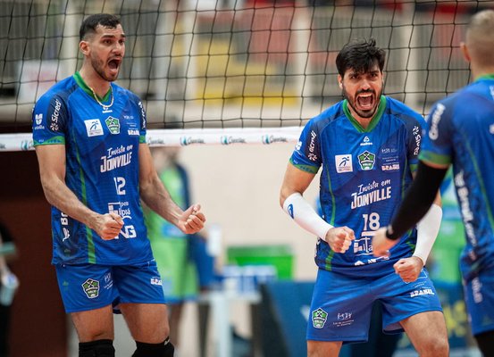 Joinville Vôlei encara Vedacit Guarulhos em duelo decisivo pela Superliga 2024/25