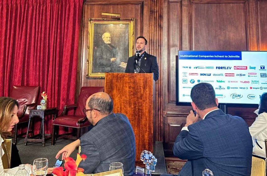 Prefeitura apresenta potencialidades de Joinville para investidores nos Estados Unidos