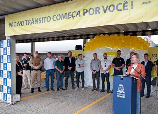 Prefeitura lança programação do Maio Amarelo 2024, em Joinville