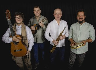 Quarteto de choro Chá de Cevada realiza apresentação gratuita em São Francisco do Sul neste domingo