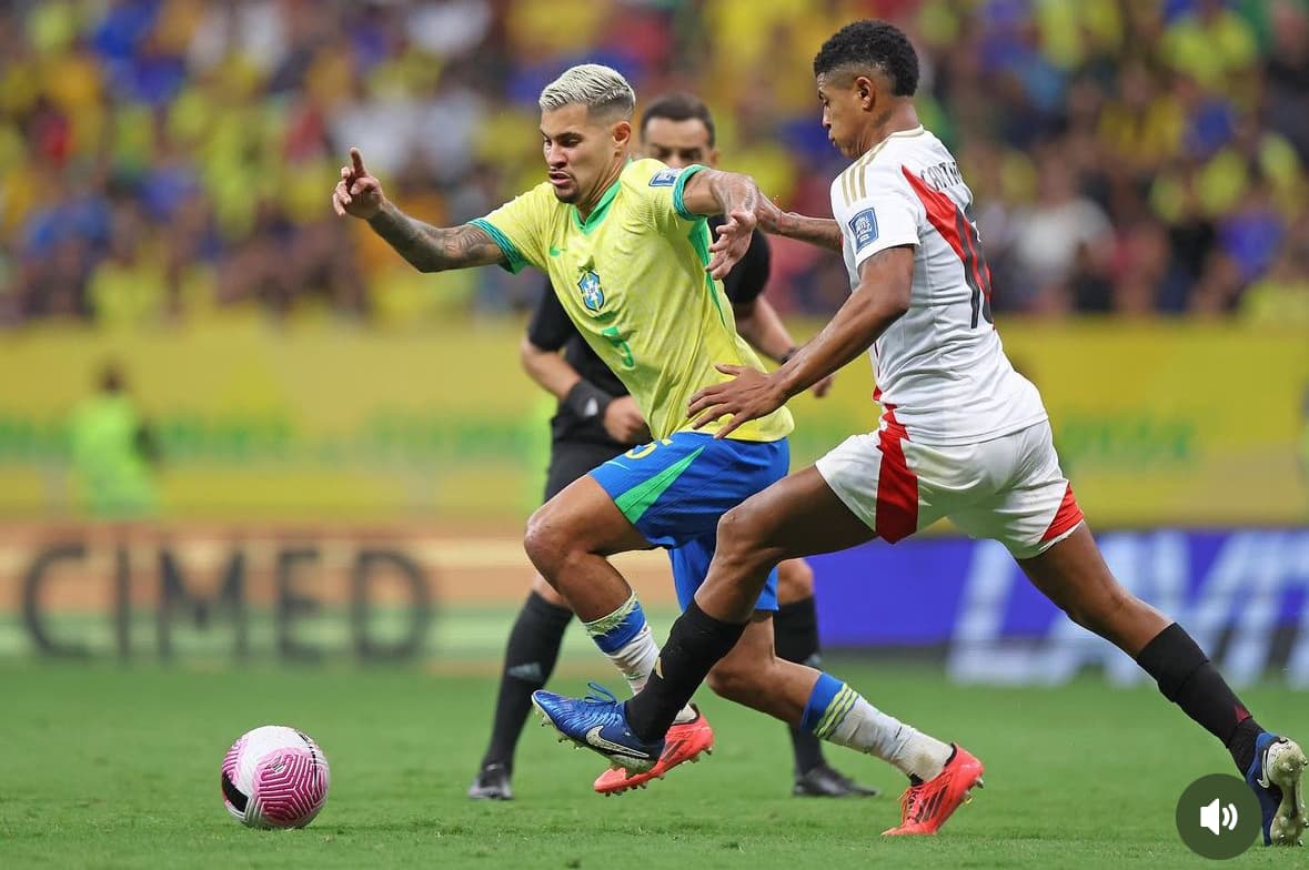 Luiz Henrique marca e Brasil derrota seleção peruana em Brasília